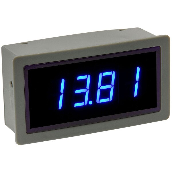 Main product image for Sure ME-DV42331 Blue LED 7-30 VDC Panel Meter 320-508
